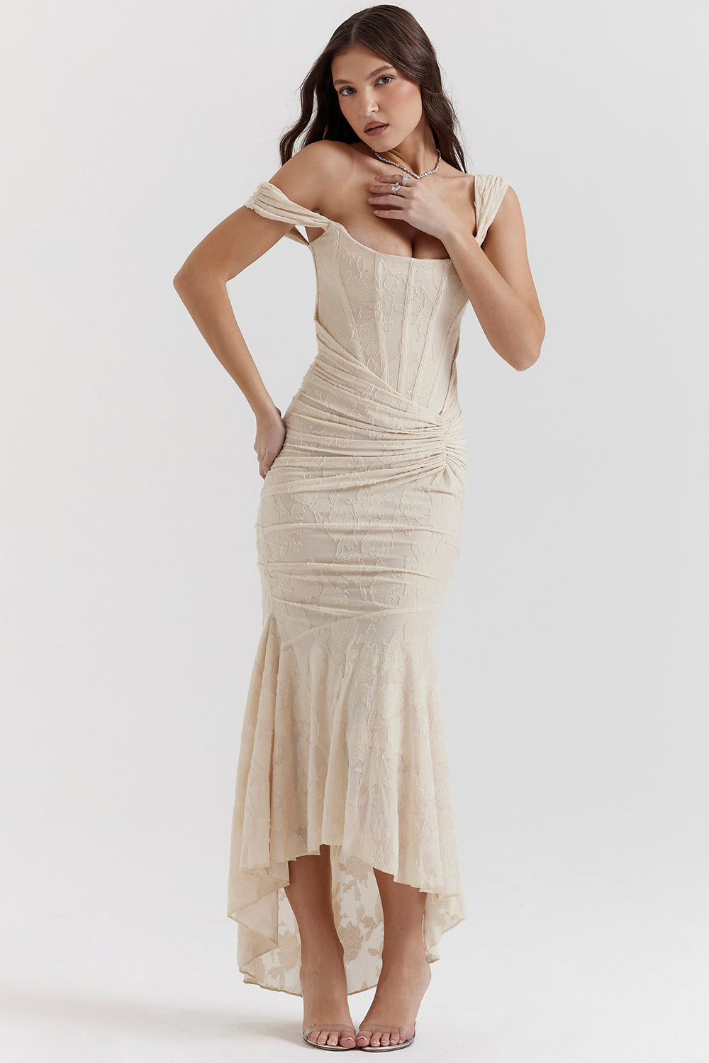 Elegantes Spitzenkleid für besondere Anlässe