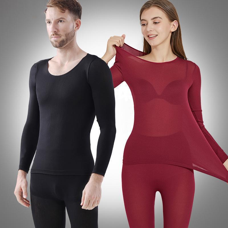 Elastic and seamless thermal underwear: Comfort and warmth