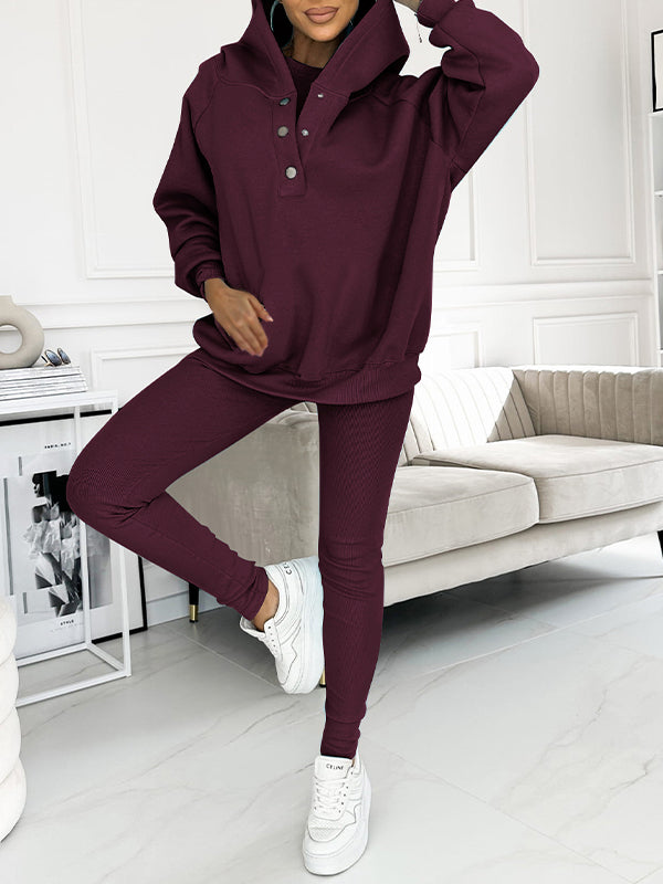 Conjunto relajado y cómodo