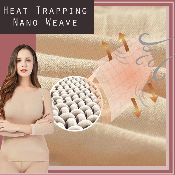 Elastic and seamless thermal underwear: Comfort and warmth