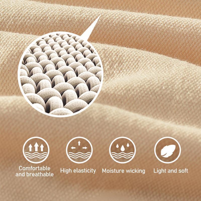 Elastic and seamless thermal underwear: Comfort and warmth