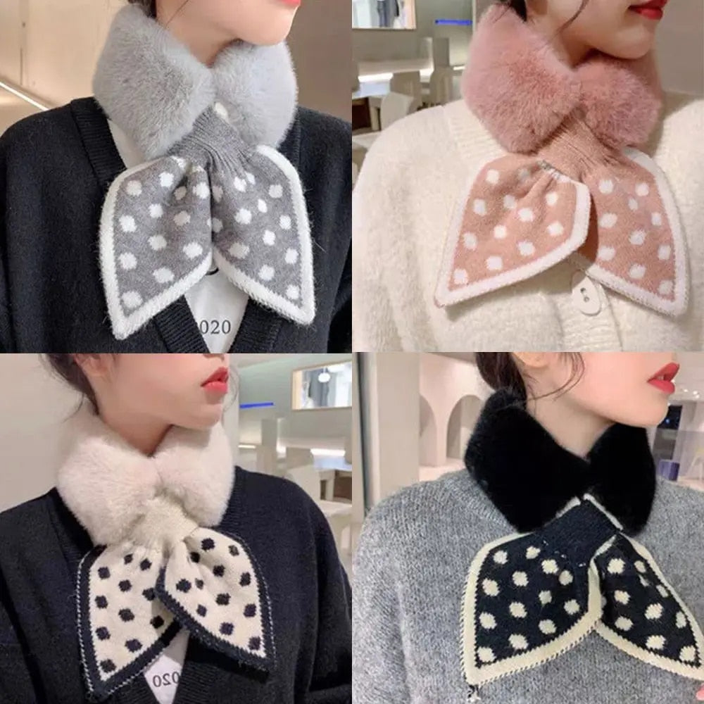 Tjock plyschscarf: säker värme och stil