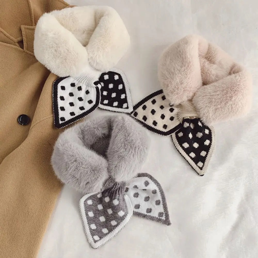 Tjock plyschscarf: säker värme och stil