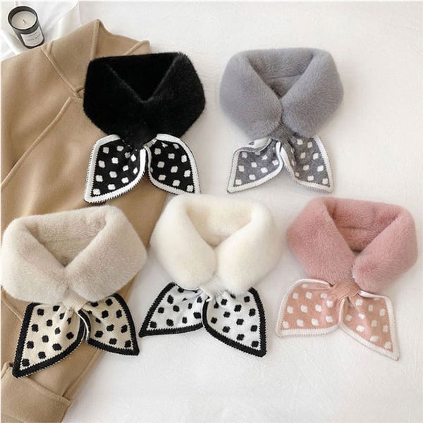 Tjock plyschscarf: säker värme och stil