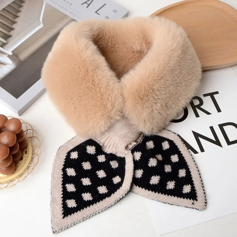Tjock plyschscarf: säker värme och stil