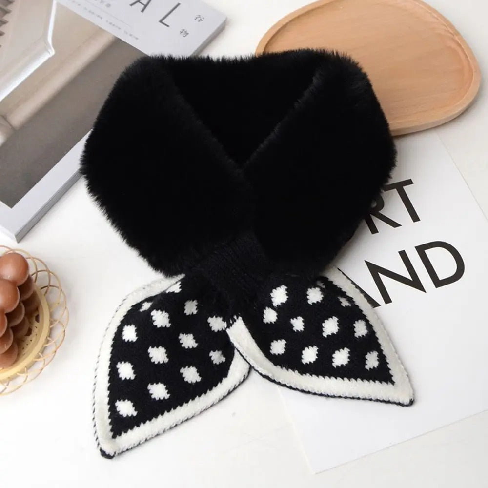 Tjock plyschscarf: säker värme och stil