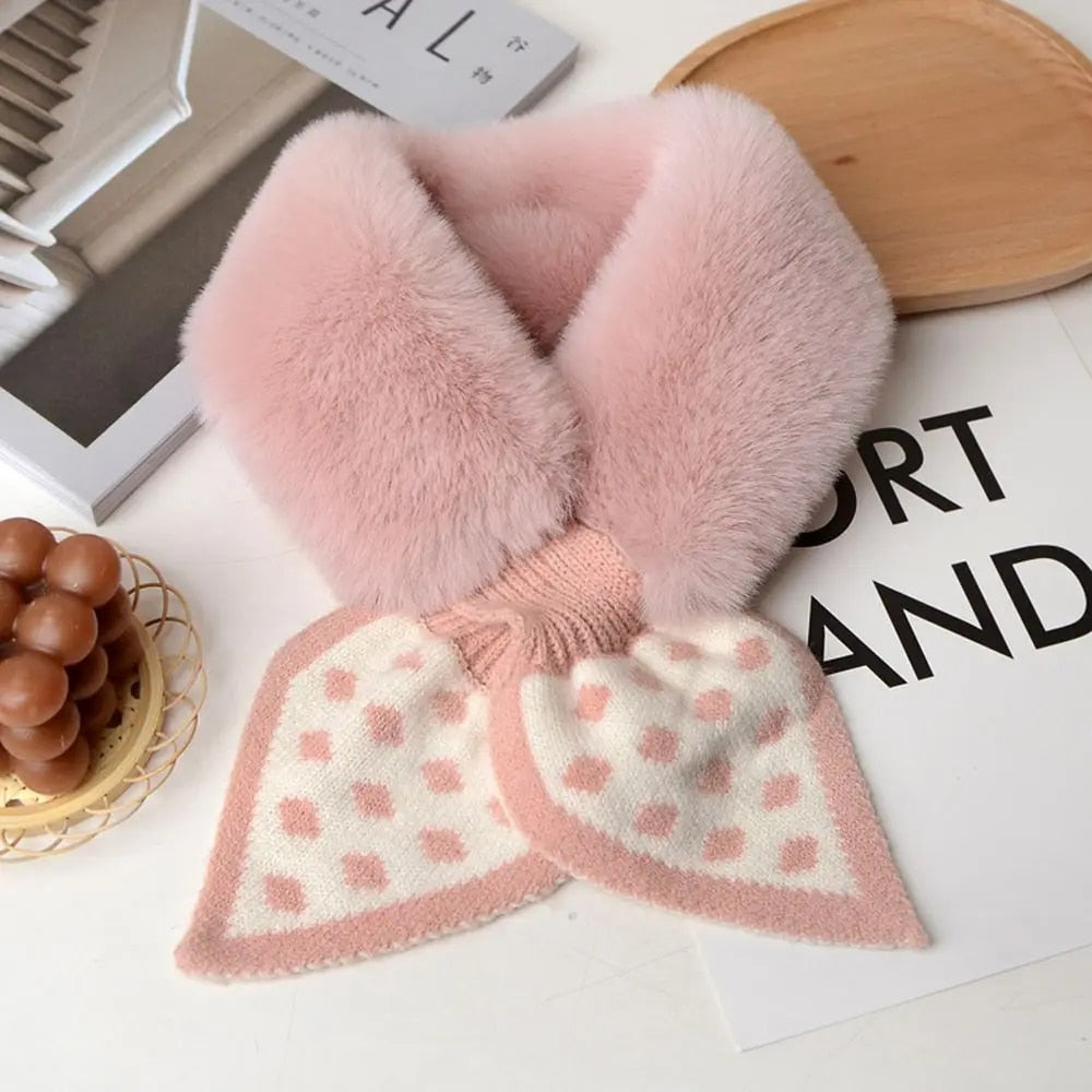Tjock plyschscarf: säker värme och stil