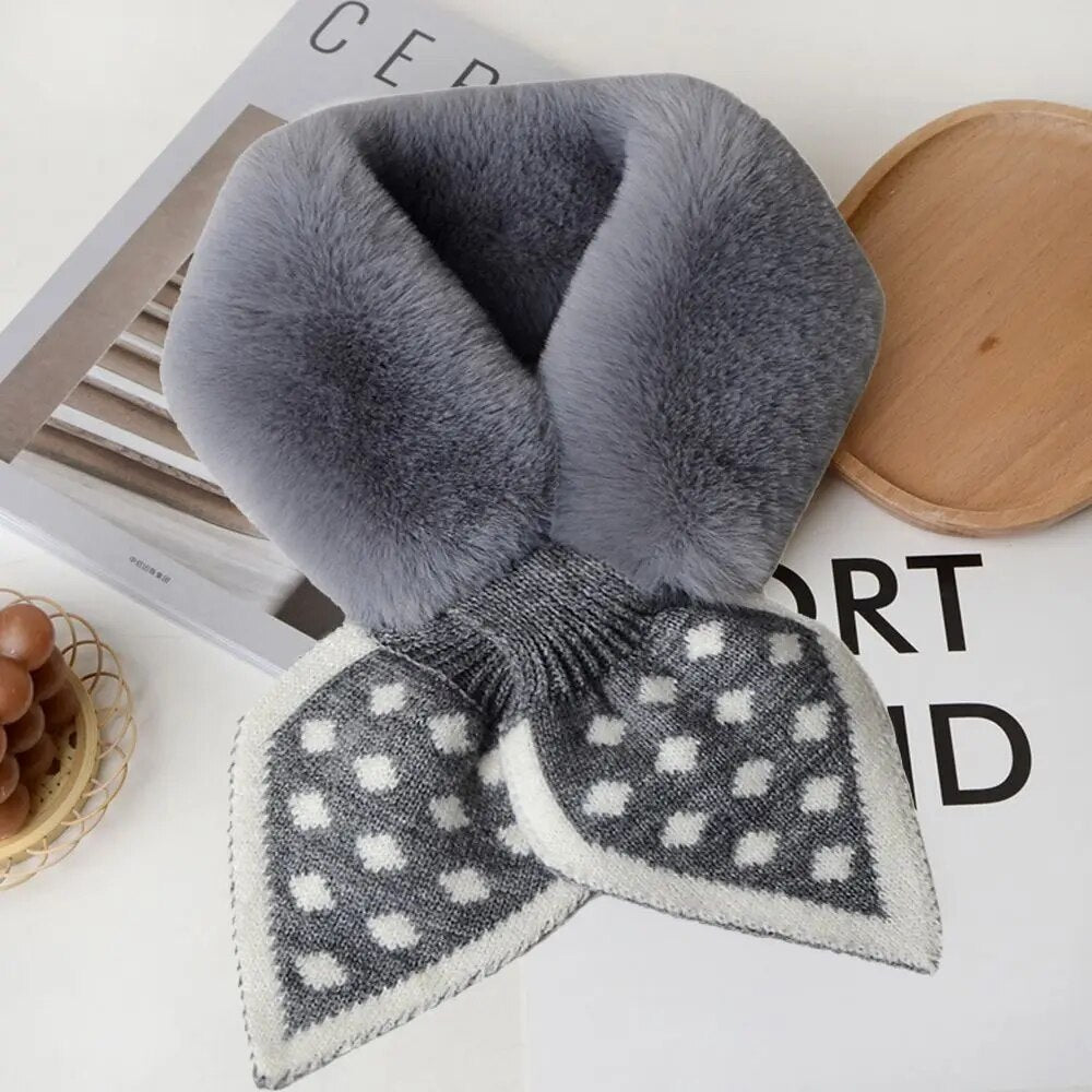 Tjock plyschscarf: säker värme och stil