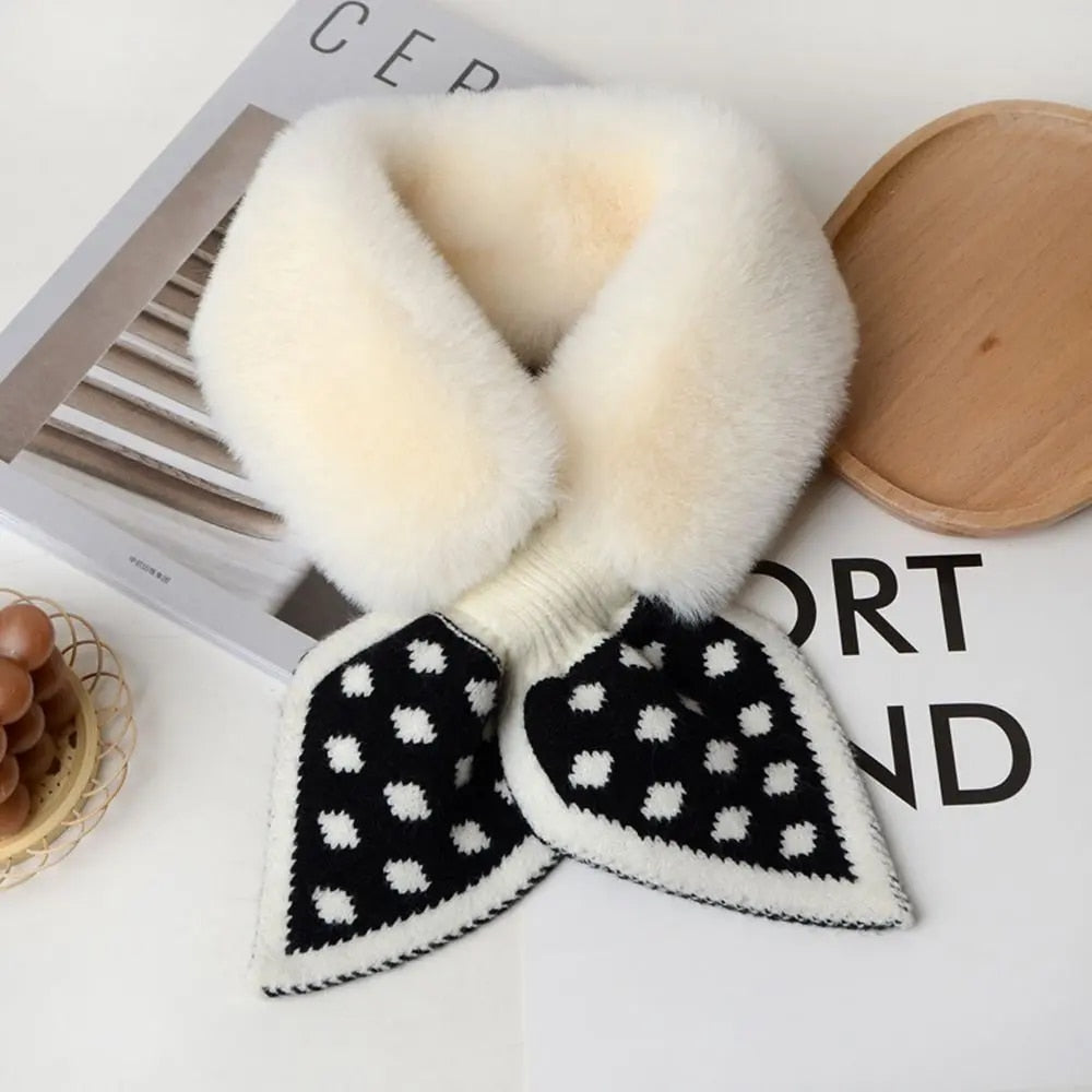 Tjock plyschscarf: säker värme och stil