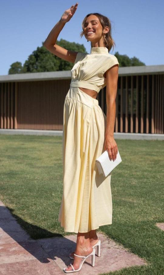 Elegant dress with pockets | Katimy™