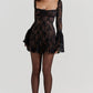 Vintage lace corset dress for an elegant silhouette 